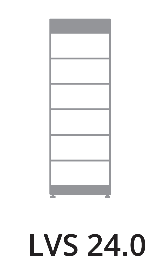 BYD 24.0 kWh Home Storage Battery (LVS 24.0) with BMU