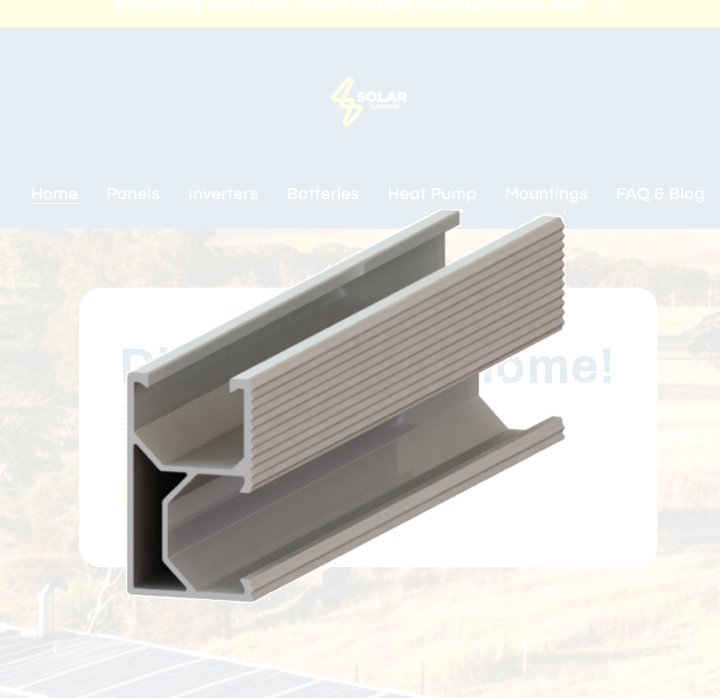 Riel Titan de 4700 mm (plateado)