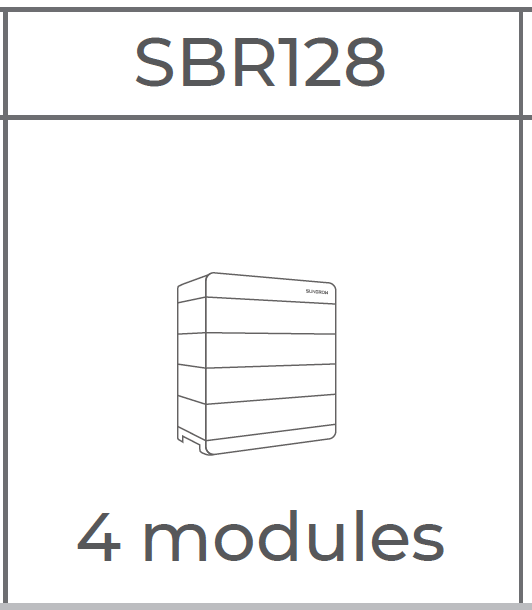 Sungrow 12.8 kWh Home Storage Battery (SBR128)