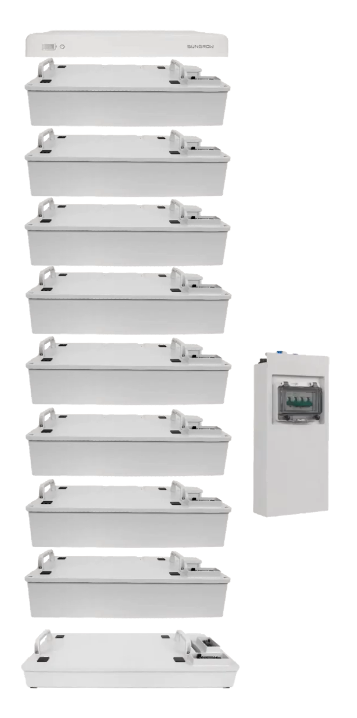 Batería de almacenamiento para el hogar Sungrow de 25,6 kWh (SBR256)