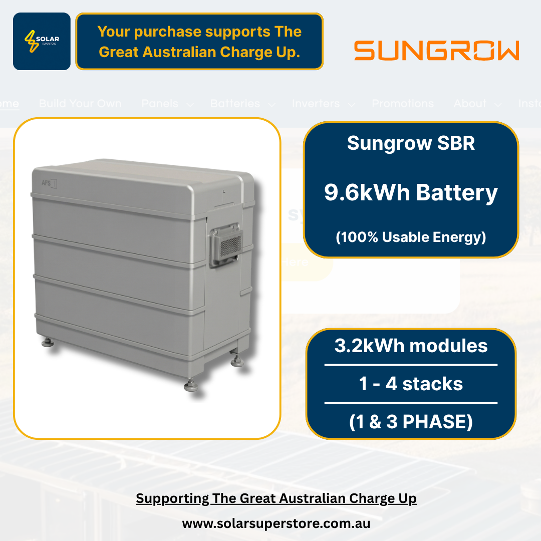 Sungrow SBR: 9.6kWh [HV Battery]