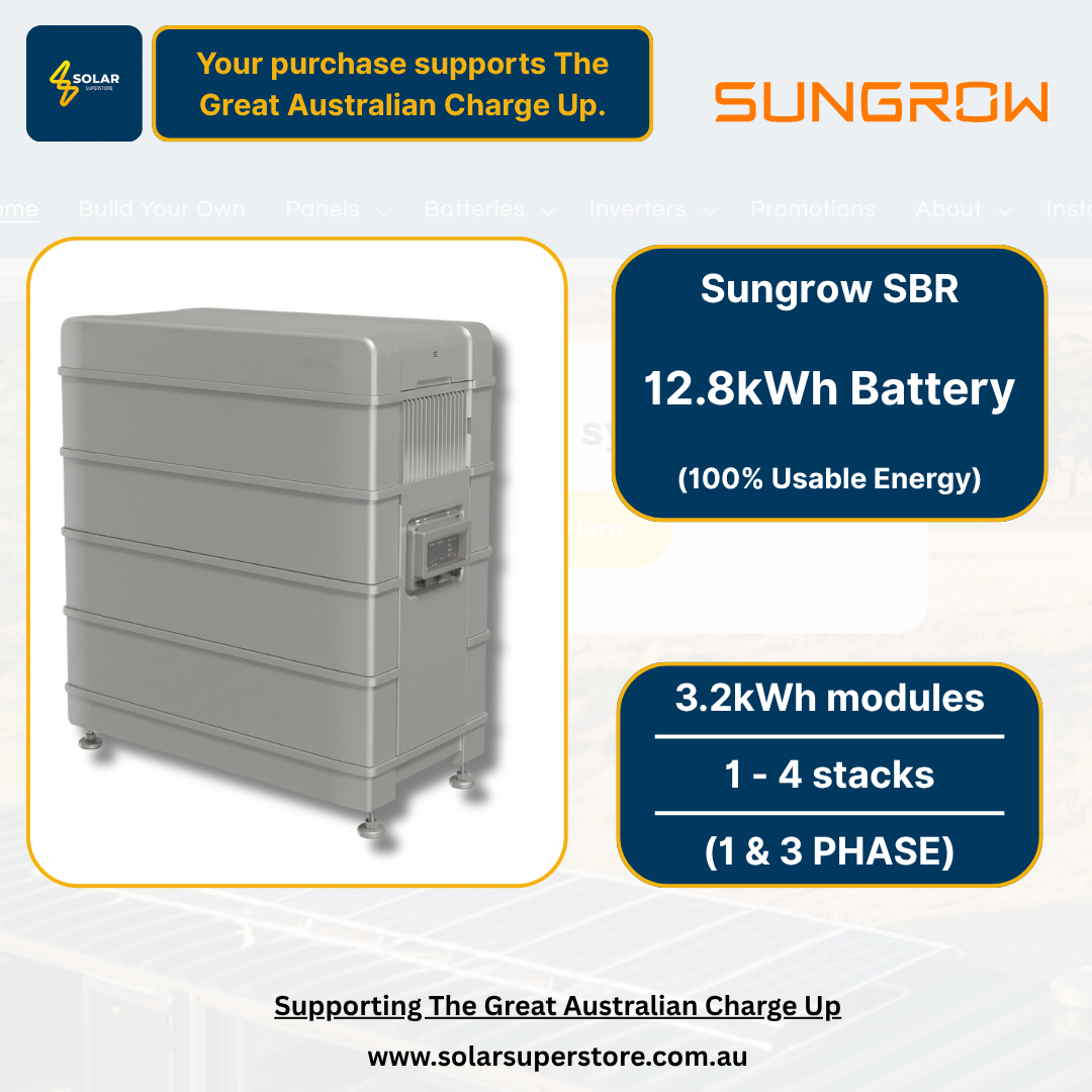 Sungrow SBR: 12.8kWh [HV Battery]