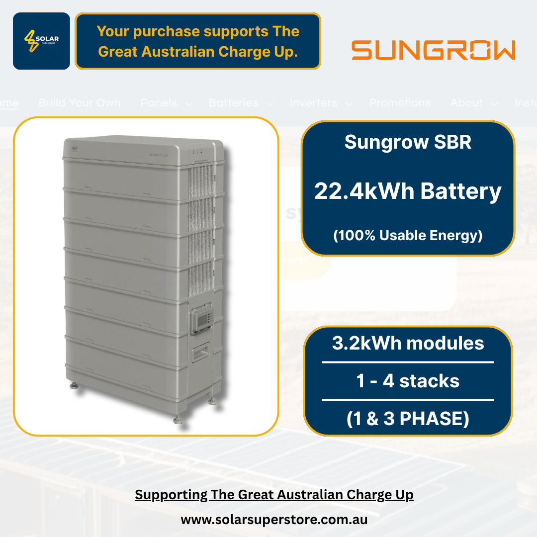 Sungrow SBR: 22.4kWh [HV Battery]