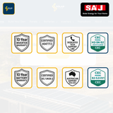 SAJ Hybrid Solar Battery Kit – 5kW Inverter (H2-5K-S2) + 15kWh Battery (B2-15.0-HV1)