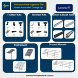 JA Solar Home Package: 440W [JAM54D41-440/LB] Panels (All Black N-Type)