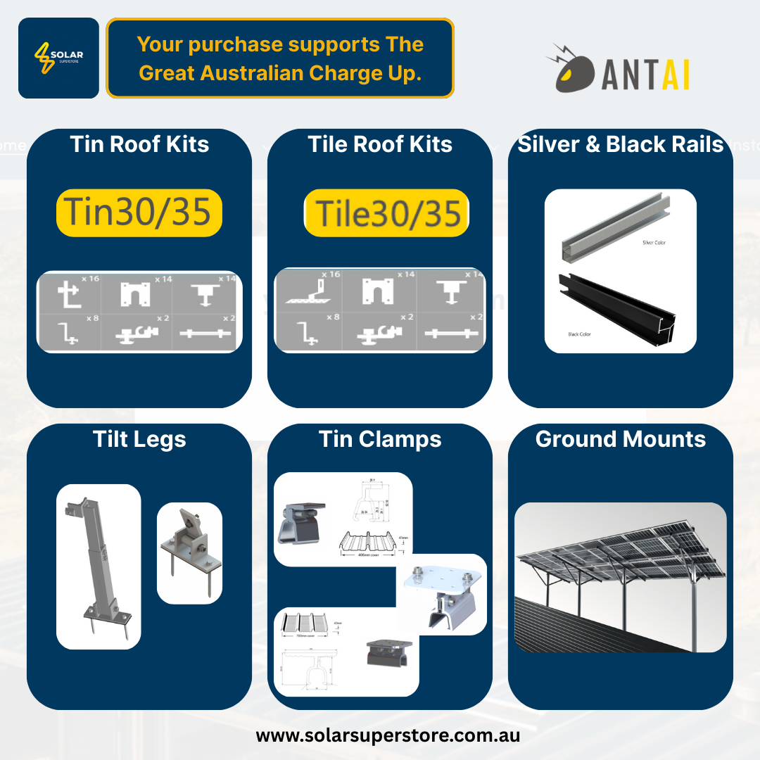 AIKO Solar Home Package: 475W [A475-MAH54Mw] Panels (Black Frame N-Type)