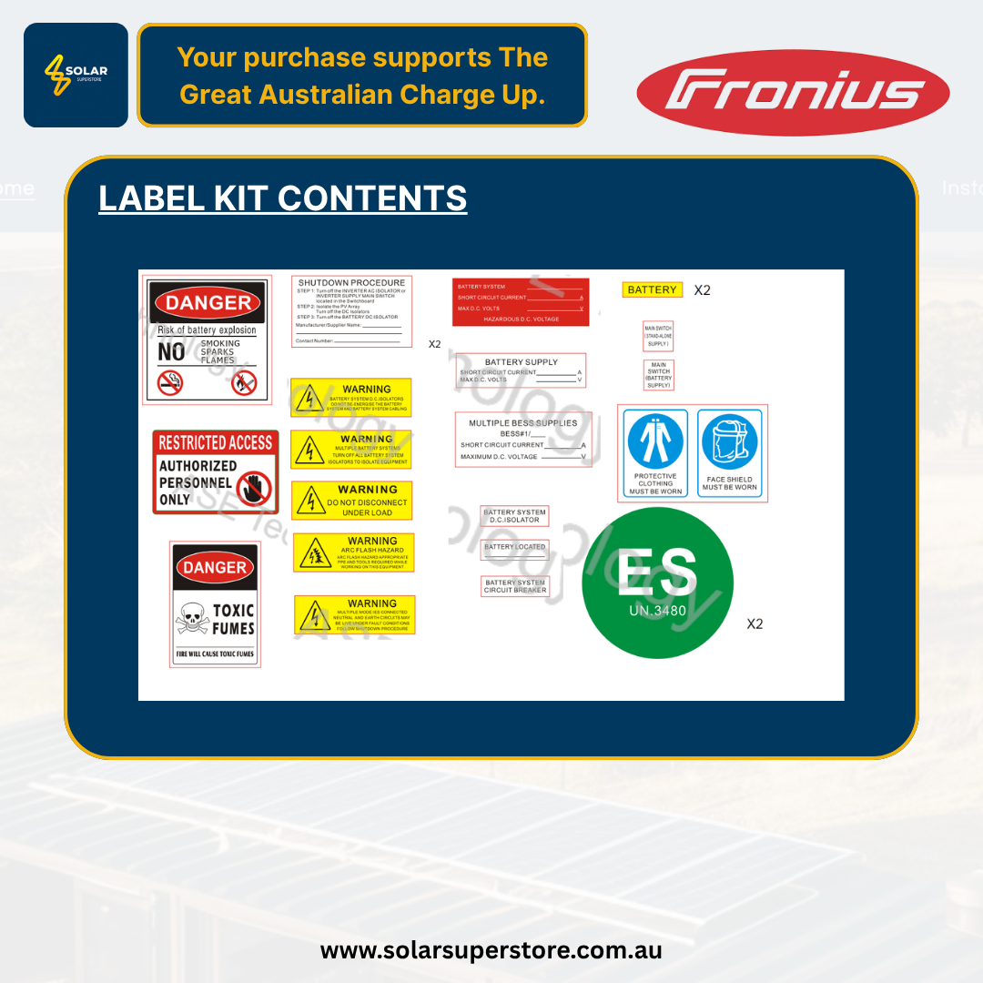 Fronius LFP: 6.3kWh [HV Battery]