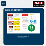 SAJ Hybrid Solar Battery Kit – 5kW Inverter (H2-5K-S2) + 15kWh Battery (B2-15.0-HV1)