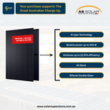 AE Solar Home Package: 440W [AE440CMD-108BDE] Panels (All Black N-Type)