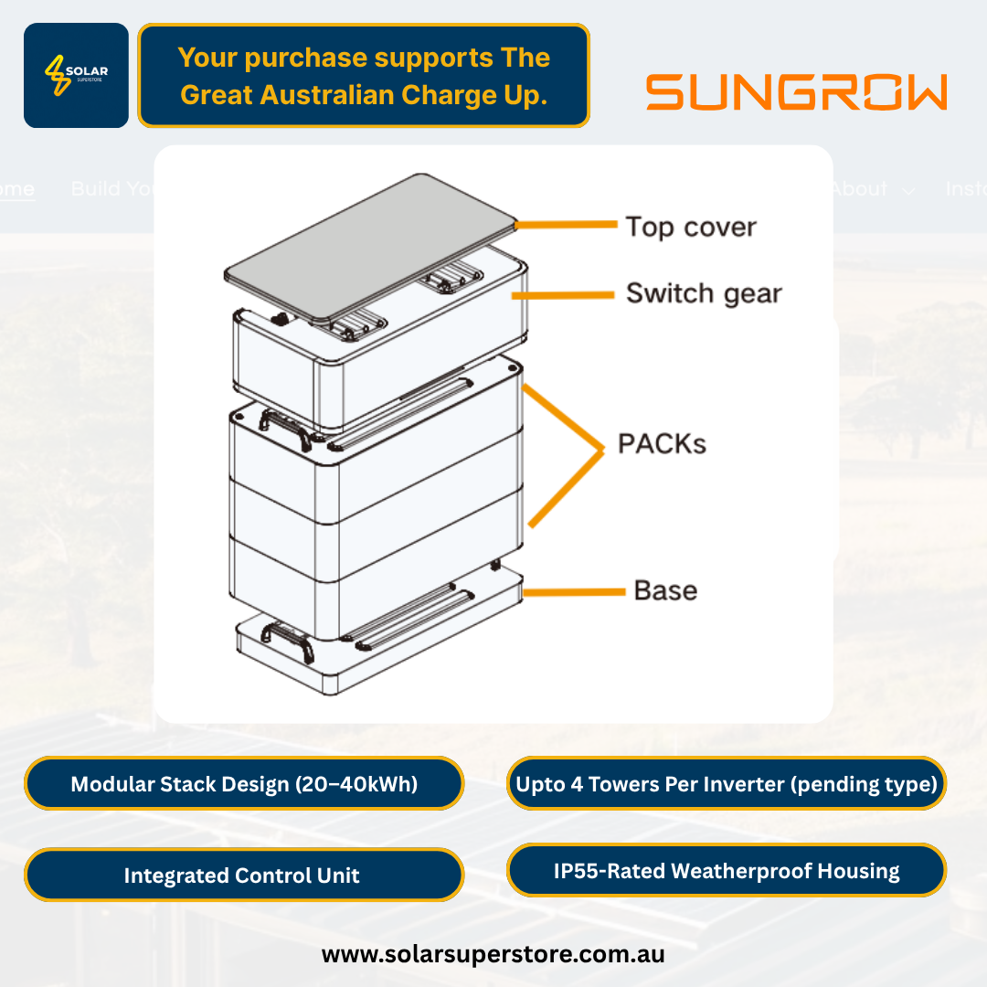 Sungrow SBH: 25kWh [HV Battery]