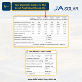 JA Solar Home Package: 440W [JAM54D41-440/LB] Panels (All Black N-Type)