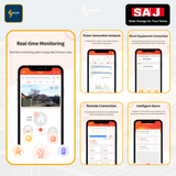 SAJ Hybrid Solar Battery Kit – 5kW Inverter (H2-5K-S2) + 15kWh Battery (B2-15.0-HV1)