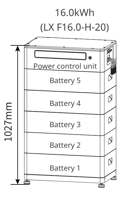 Goodwe 16 kWh Home Storage Battery (LX-F-G2)