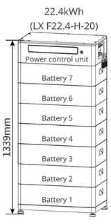 Goodwe 22.4 kWh Home Storage Battery (LX-F-G2)