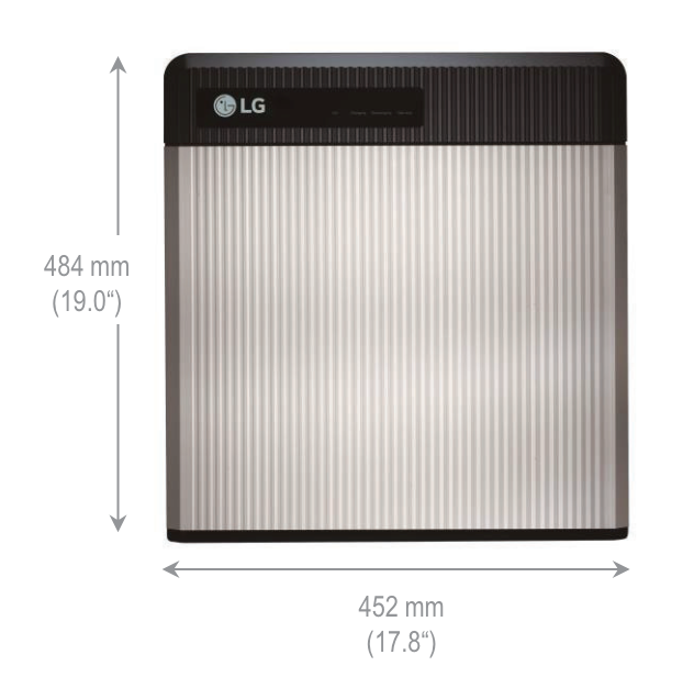LG Energy 19.6 kWh (2x9.8kWh) Dual Battery Home Storage (RESU10-LV)