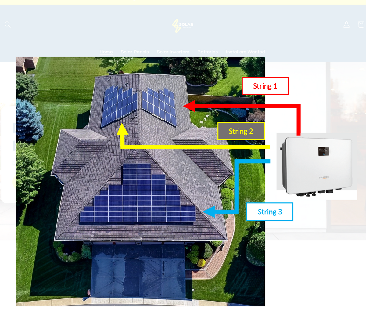 Sungrow 10.0kW - 1 Phase String Inverter (SG10.0RS-ADA) | Solar Superstore